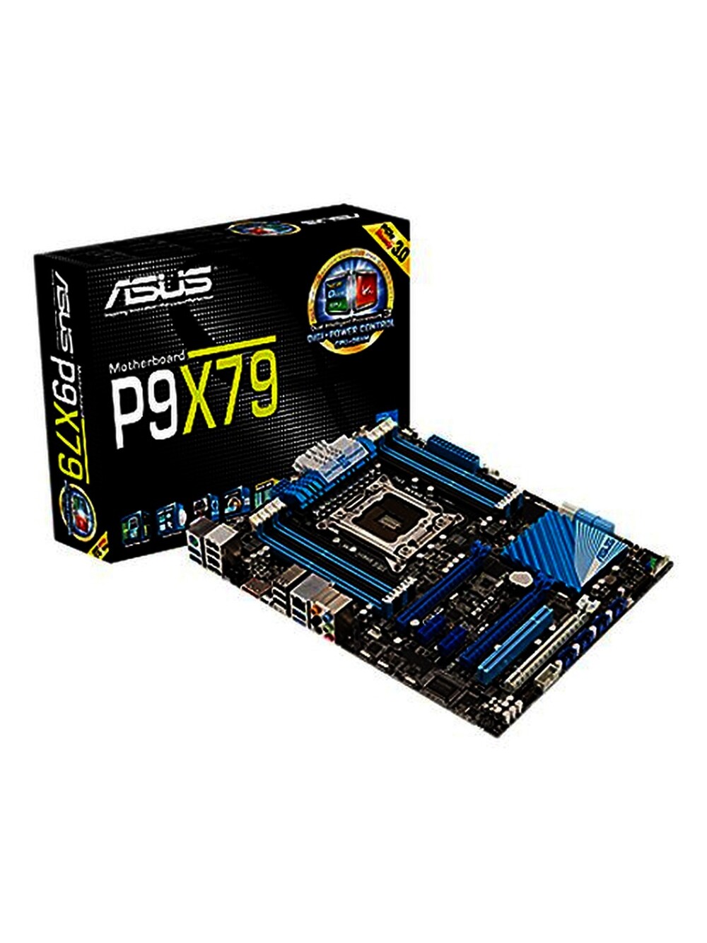 ASUS P9X79 - , LGA 2011, Intel Motherboard w/ in out shield.~